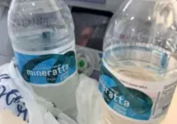 Homem é hospitalizado com intoxicação após beber água mineral