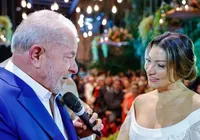 Lula se declara para ex na frente de Janja; veja imagem
