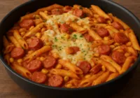 Macarrão com calabresa usando apenas uma panela: fácil, rápido e barato imagem