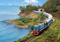 Maior ferrovia do mundo atravessa continentes em sete dias de viagem imagem