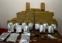 Mais de 100 kg de drogas são apreendidas pela PM na Bahia