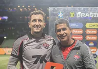 Muralha! Thiago Couto protagoniza sequência inédita do Vitória no Brasileirão 2025