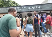 Portões do Enem são abertos no primeiro domingo de provas