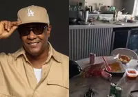 Prejuízo de R$ 20 mil: Márcio Victor deixa rastro de destruição em apê