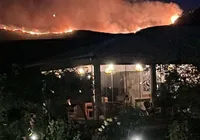 VÍDEO: incêndio de grandes proporções atinge regiões de Mucugê