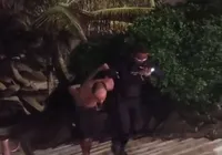 Vídeo: foragido por tráfico de drogas é preso no Rio Vermelho