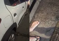 Vídeo: mãe e filha agridem motorista por aplicativo em orla de Salvador