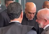 Zoação no STF: Lula e Moraes tiram sarro de jogador do Corinthians imagem