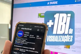 1 bilhão: Núcleo Digital do Grupo A TARDE bate recorde de views - Imagem
