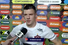 Artilheiro isolado do Vitória, Kayzer se emociona: "Maior felicidade" - Imagem