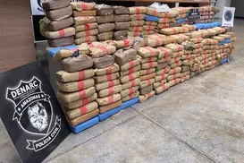Carga de maconha colombiana avaliada em R$ 5,5 milhões é apreendida - Imagem