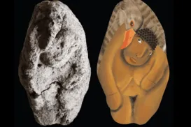 Estatueta pré-histórica revela cenas raras da vida espiritual antiga - Imagem