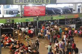 O último natal da Rodoviária de Salvador antes de saída do Iguatemi; assista - Imagem