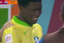 Ruan Pablo sente e sai chorando em classificação da Seleção Sub-17 - Imagem