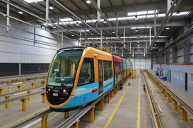 VLT de Salvador se aproxima da parte final do seu primeiro trecho - Imagem