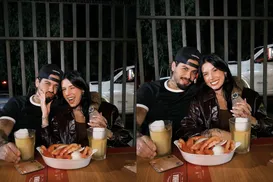 Zé Felipe é flagrado em momento íntimo com mulher em festa de Ana Castela - Imagem