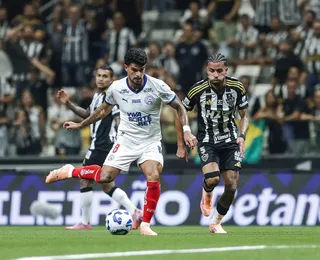 Bahia 'desaba' após expulsão e é atropelado pelo Atlético-MG