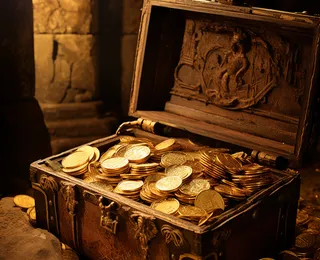 Cavava o jardim para piscina e achou R$ 4,3 milhões em ouro - Imagem