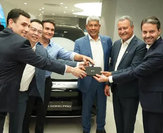 Com presença de Rui Costa e Jerônimo, BYD inaugura mais uma concessionária