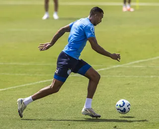 David Duarte treina e pode reforçar o Bahia diante do Flamengo