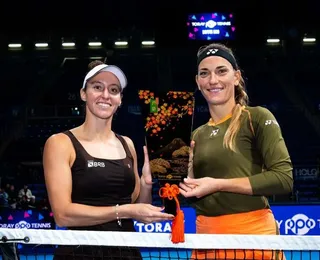 É do Brasil! Luisa Stefani e húngara são campeãs do WTA de Tóquio