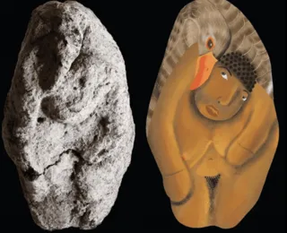 Estatueta pré-histórica revela cenas raras da vida espiritual antiga
