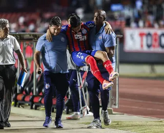 Imagens de Sanabria no Morumbis causam preocupação após lesão; veja