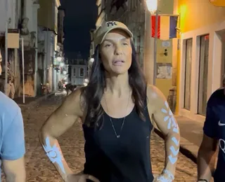 Ivete Sangalo surge no Pelourinho e realiza sonho de influenciador