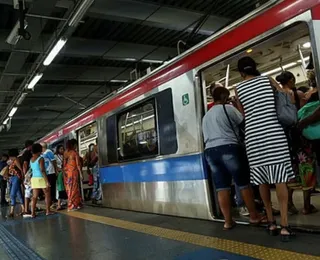 Problema na linha 1 causa tumulto no metrô de Salvador