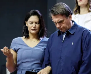 Michelle atualiza estado de saúde de Bolsonaro após nova crise