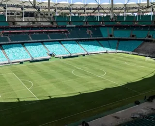 O segredo por trás do gramado impecável da Fonte Nova em Bahia x Inter