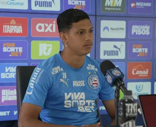 Recuperado de lesão, Erick Pulga revela ansiedade para ajudar o Bahia