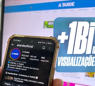 1 bilhão: Núcleo Digital do Grupo A TARDE bate recorde de views - Imagem