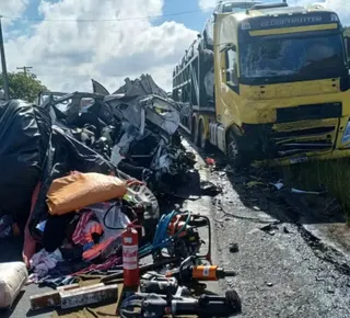 Batida frontal deixa homem morto e outro em estado grave na Bahia - Imagem