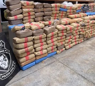 Carga de maconha colombiana avaliada em R$ 5,5 milhões é apreendida - Imagem