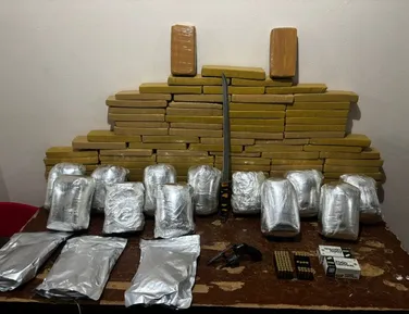 Mais de 100 kg de drogas são apreendidas pela PM na Bahia - Imagem