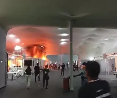 COP30: governador diz que incêndio foi controlado - Imagem