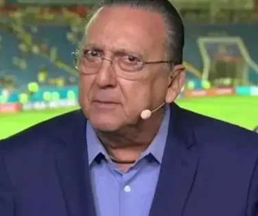 É grave? Galvão Bueno é internado às pressas em hospital de Londrina - Imagem