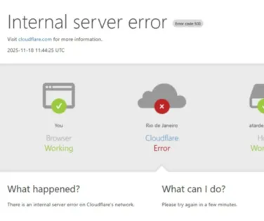 Fora do ar: instabilidade global derruba sites nesta terça-feira - Imagem