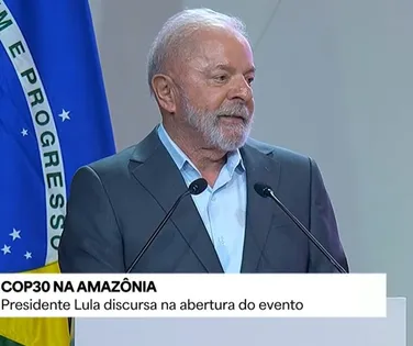 Lula defende que Amazônia deve ser vista para além da floresta - Imagem