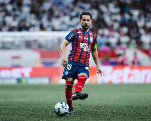 Ele fica! Bahia anuncia renovação de contrato de Everton Ribeiro - Imagem