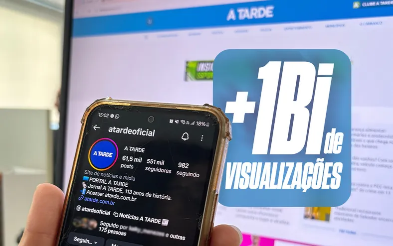 1 bilhão: Núcleo Digital do Grupo A TARDE bate recorde de views - Imagem