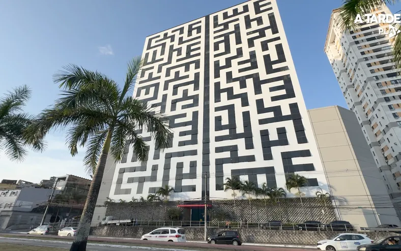 “Prédio QR Code” de Salvador chama atenção com fachada inspirada em tecidos africanos - Imagem