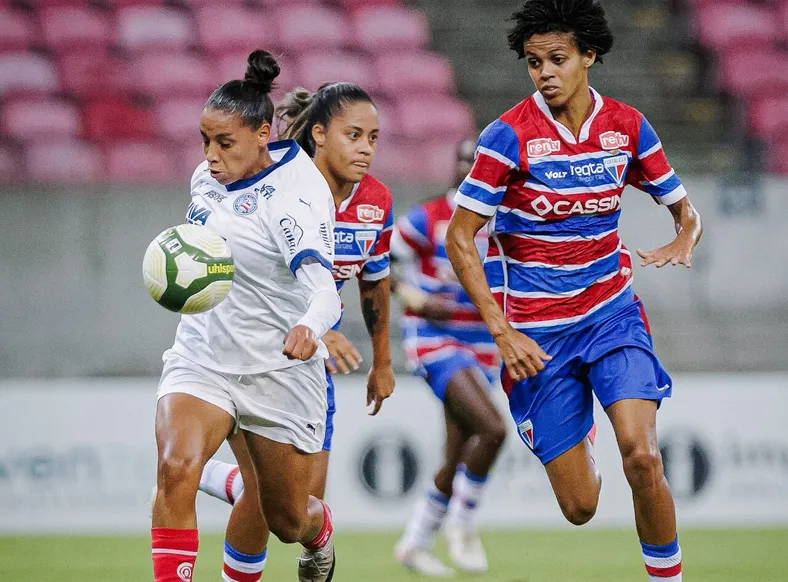 Bahia perde para o Fortaleza e está fora da Copa Maria Bonita - Imagem