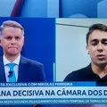 Nikolas toma invertida de apresentador na estreia do SBT News imagem