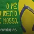 Romário já evitou pé esquerdo em comercial da Havaianas; relembre imagem