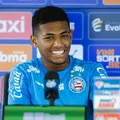 Elogiado por Ceni, Kauê Furquim celebra bom momento no Bahia imagem
