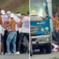 Homem é agredido por grupo de torcedores do Bahia em Salvador imagem