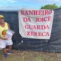 Xixi com segurança: banheiro 'guarda-x3r3c4' faz sucesso no Carnaval imagem