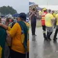 Raio causa pânico e deixa feridos em ato de Nikolas Ferreira imagem